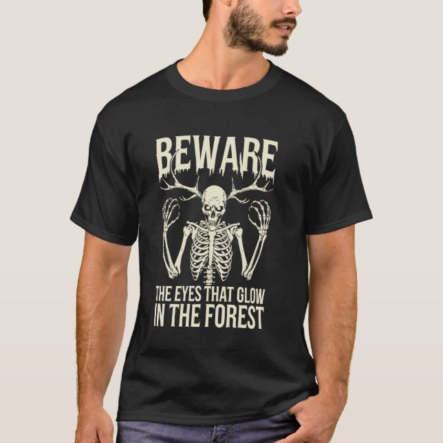 Camiseta Wendigo Cryptid Monster Folklore Mal Espíritu Crip (Anverso)