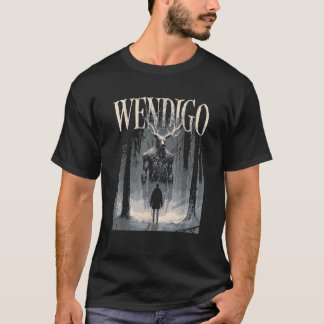 Camiseta Wendigo Ghost of the Forest Cryptid