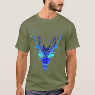 Camiseta Wendigo Skinwalker Monster del Mal Skull Espíritu
