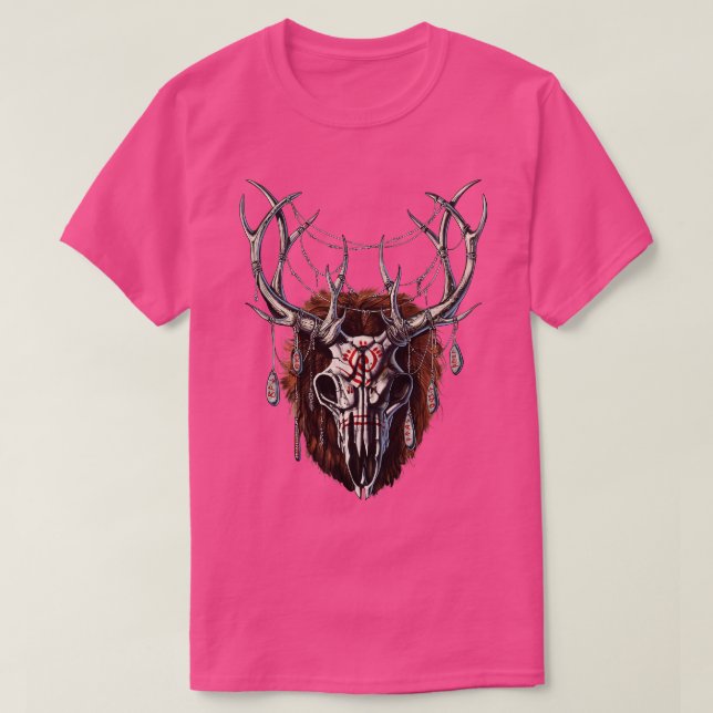 Camiseta Wendigo Skull (Diseño del anverso)