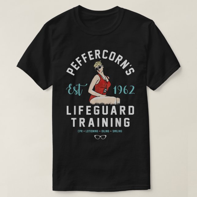 Camiseta Wendy Peffercorns Lifeguard Training Unisex  (Diseño del anverso)