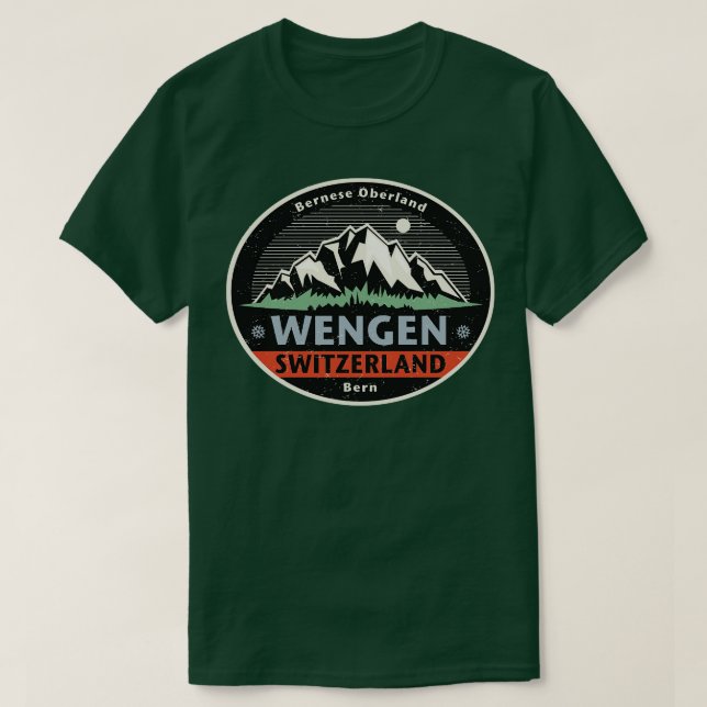 Camiseta Wengen Suiza 2 (Diseño del anverso)