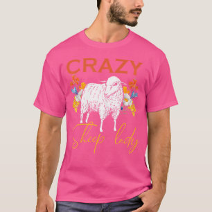 Camiseta Wep Sheep Funny Crazy Sheep Lady Lover