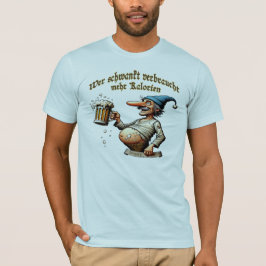 Camiseta Wer schwankt ... Bierspruch mit lustiger Figur