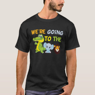 Camiseta We're Going To The Crocodile Elephant Lion Park Zo