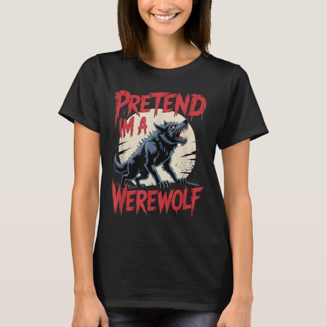 Camiseta Werewolf Costume  (Anverso)