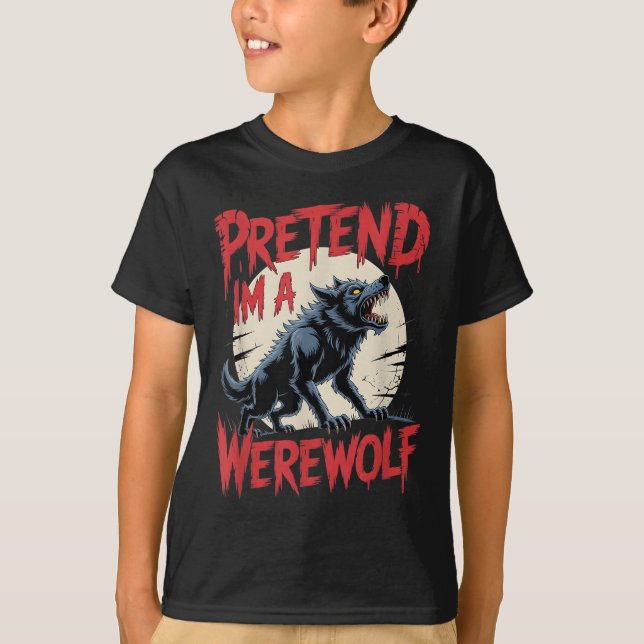 Camiseta Werewolf Costume  (Anverso)