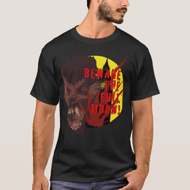 Camiseta Werewolf Estadounidense En Londres (Anverso)