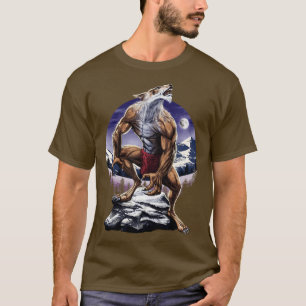 Camiseta Werewolf Full Moon Howling
