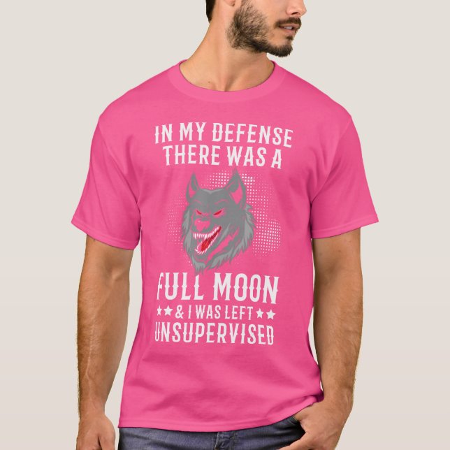 Camiseta Werewolf Full Moon Werewolf (Anverso)
