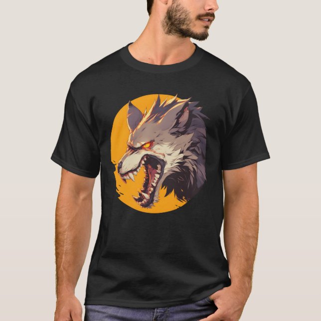 Camiseta Werewolf Halloween (Anverso)