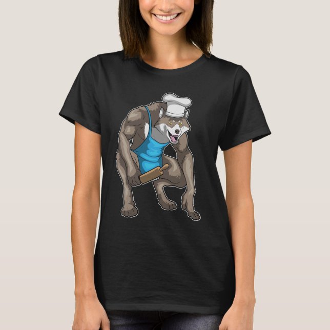 Camiseta Werewolf Halloween Baker (Anverso)