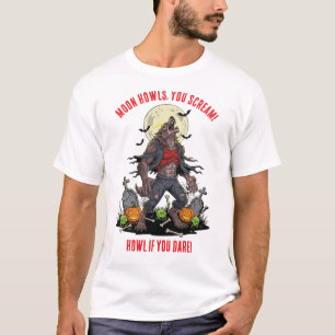 Camiseta 🐺 ♥️ Werewolf Halloween Horror Tee 🎃