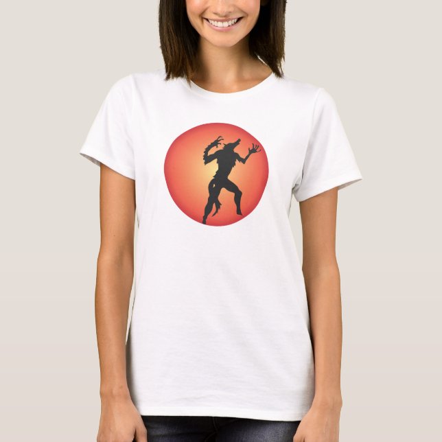Camiseta Werewolf Halloween Shirt (Anverso)