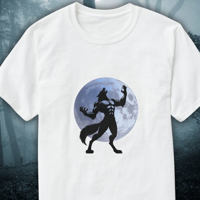 Camiseta Werewolf Howling - Luna llena (Subido por el creador)