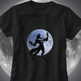 Camiseta Werewolf Howling - Luna llena