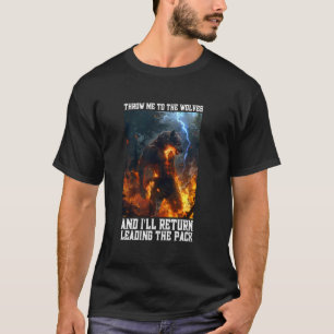 Camiseta Werewolf Me Lanzó A Los Lobos Cringe Alfa Lobo