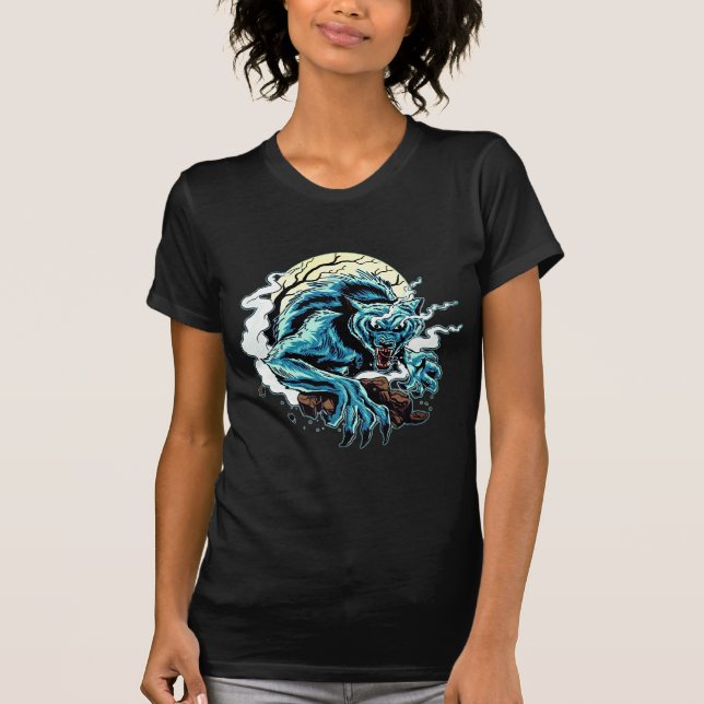 Camiseta Werewolf Moon (Anverso)