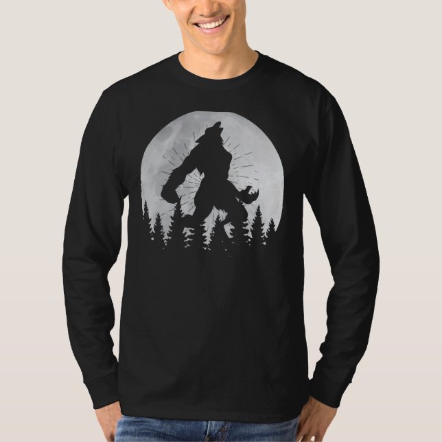 Camiseta Werewolf Moon Full Moon Werewolf Howling Werewolf (Anverso)