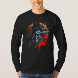 Camiseta Werewolf Sunset Para Los Fans De Los Lobos
