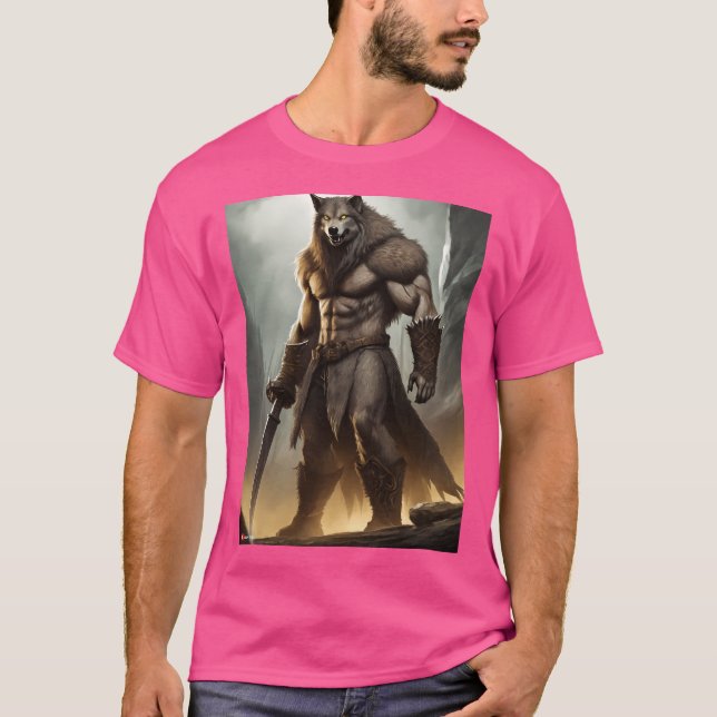 Camiseta Werewolf Warrior (Anverso)