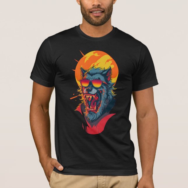 Camiseta Werewolves Santa Cruz Zombie (Anverso)