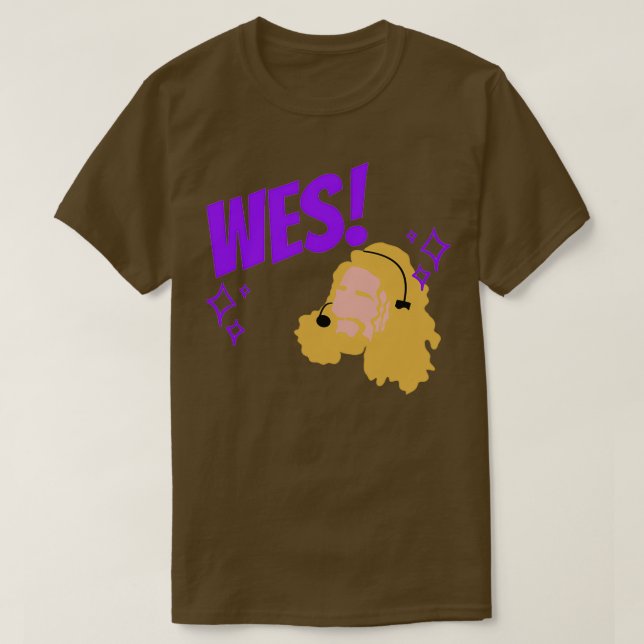 Camiseta Wes (Diseño del anverso)