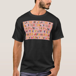 Camiseta Wes Anderson Movie Characters Poster
