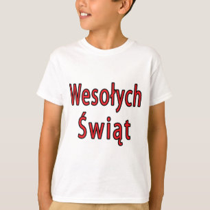 Camiseta Wesolych Swiat