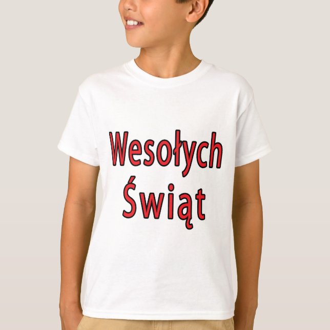 Camiseta Wesolych Swiat (Anverso)