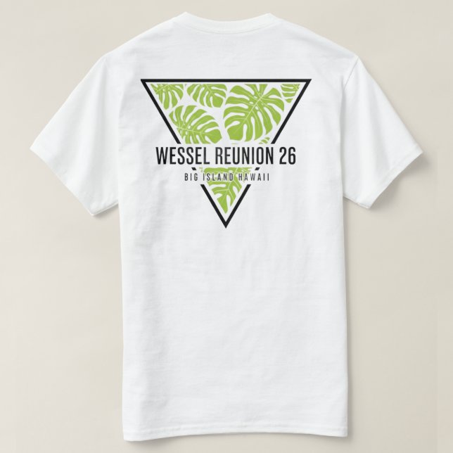 CAMISETA WESSEL REUNION 2026  (Reverso del diseño)