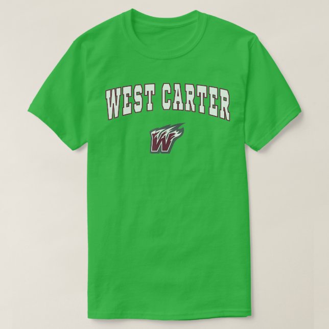 Camiseta West Carter High School Comets  (Diseño del anverso)