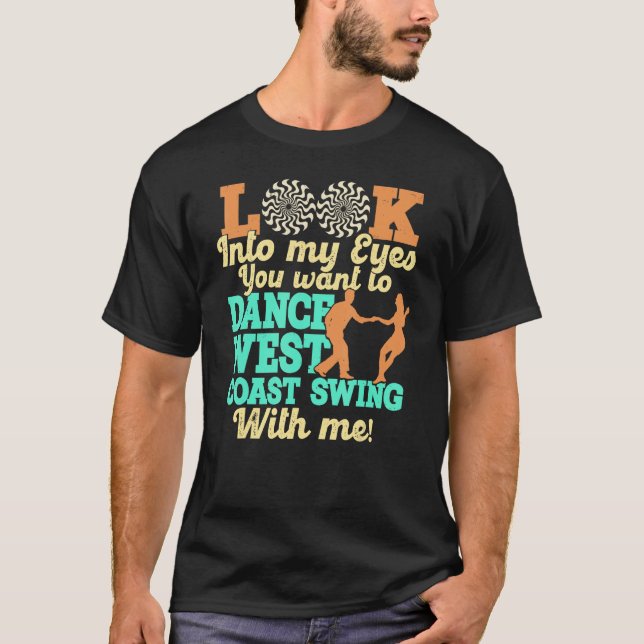 Camiseta West Coast Swing Dance   Swing Dancing (Anverso)