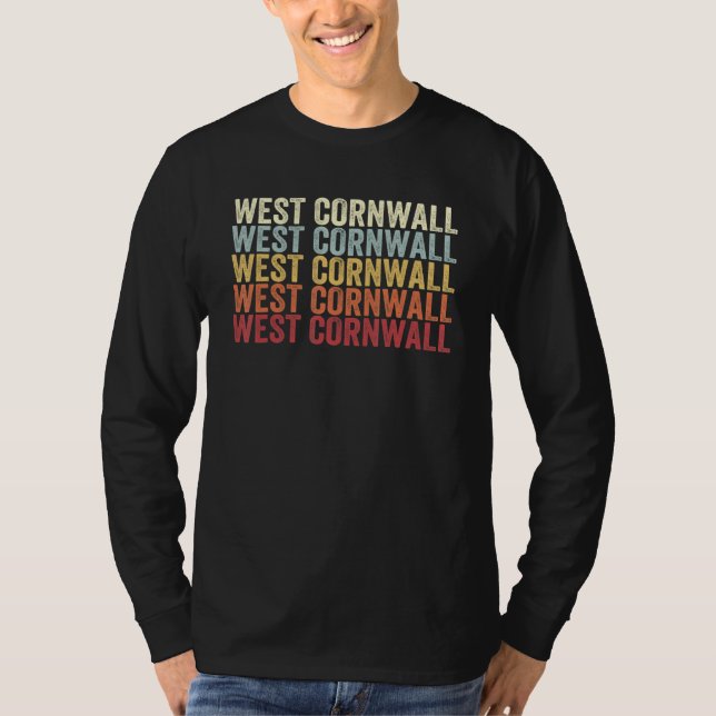Camiseta West Cornwall Pennsylvania West Cornwall PA Retro  (Anverso)