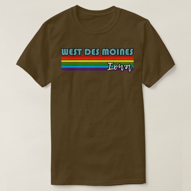 Camiseta West Des Moines Iowa Pride West des Moines LGBT Gi (Diseño del anverso)