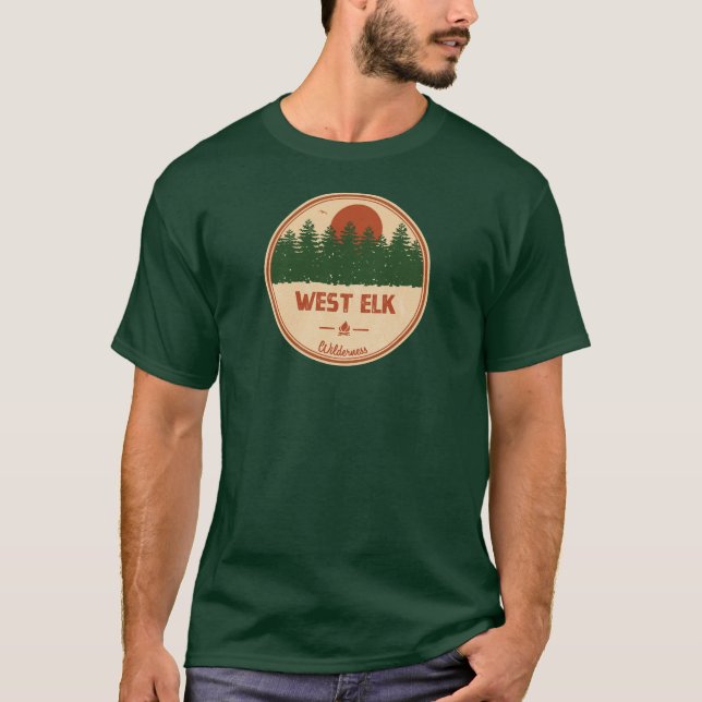 Camiseta West Elk Wilderness Colorado (Anverso)
