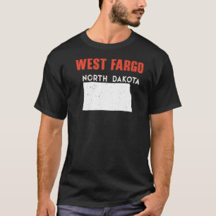Camiseta West Fargo North Dakota Estados Unidos de América
