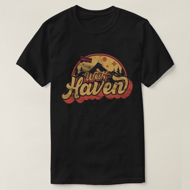 Camiseta West Haven, Connecticut (Diseño del anverso)