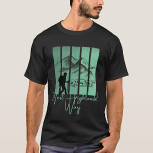 Camiseta West Highland Way Scotland Edinburgh Aberdeen Loch
