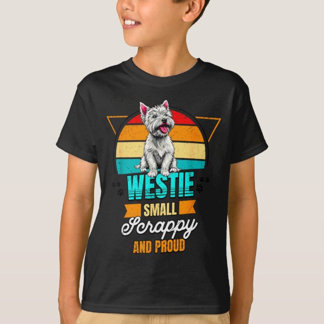 Camiseta West Highland White Terrier Lover Funny Westie Dog (Anverso)