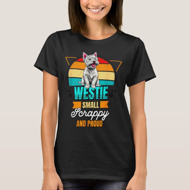 Camiseta West Highland White Terrier Lover Funny Westie Dog (Anverso)