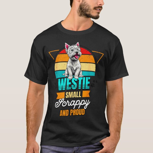 Camiseta West Highland White Terrier Lover Funny Westie Dog (Anverso)
