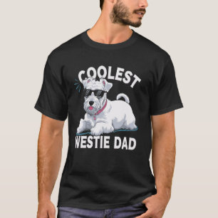 Camiseta West Highland White Terrier Westie Dog Dad Puppy D