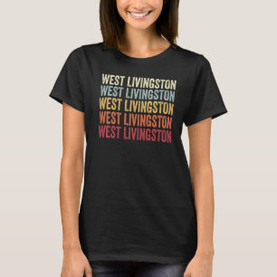 Camiseta West Livingston Texas West Livingston TX Retro Vin