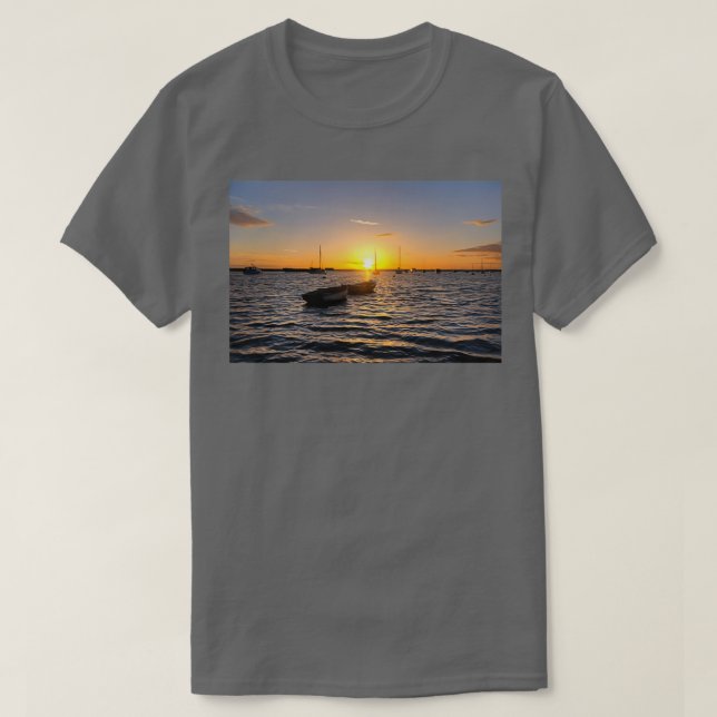 Camiseta West Mersea Sunset 4 (Diseño del anverso)