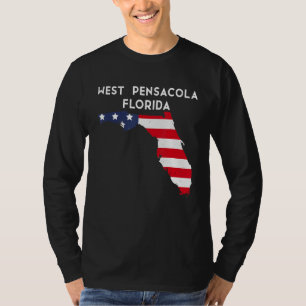 Camiseta West Pensacola Florida Estados Unidos EE.UU. Trave