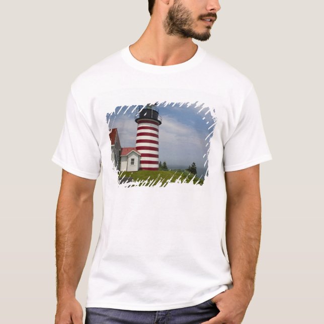 Camiseta West Quoddy Head Lighthouse State Park es el (Anverso)