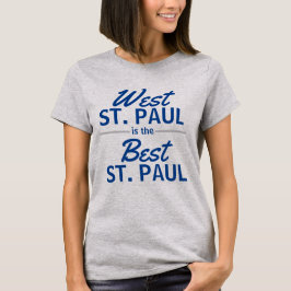 Camiseta West St. Paul es el mejor St. Paul