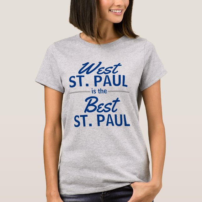 Camiseta West St. Paul es el mejor St. Paul (Anverso)