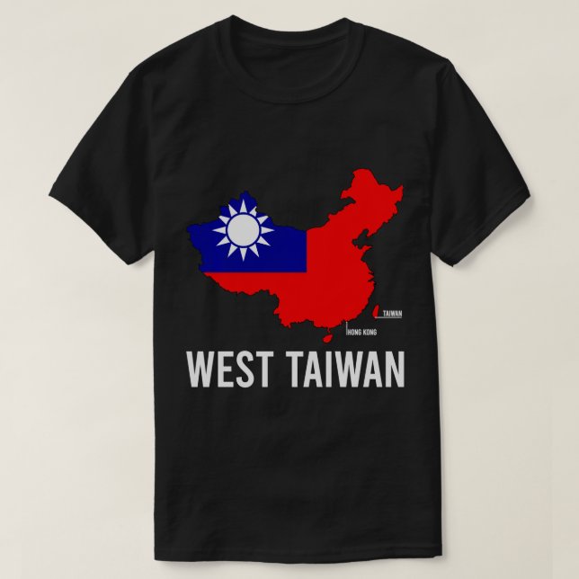 Camiseta West Taiwan Shirt West Taiwan TShirt West Taiwan L (Diseño del anverso)